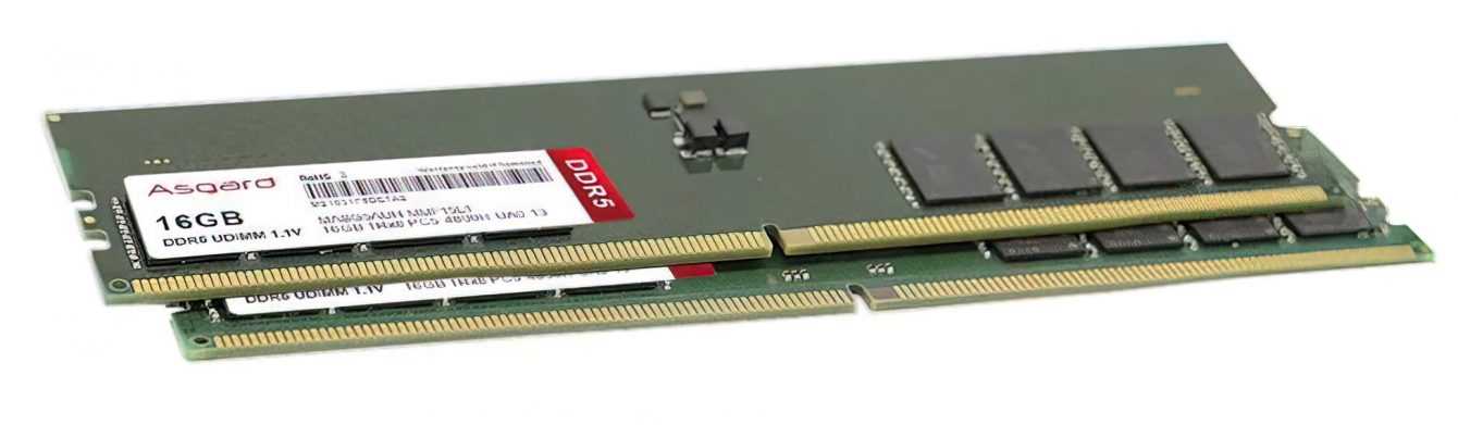 RAM DDR5: Crucial e Asgard pronte alla produzione
