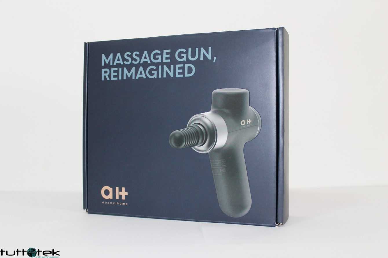Aukey Massage Gun MG-C3 review: perfect for newbies!