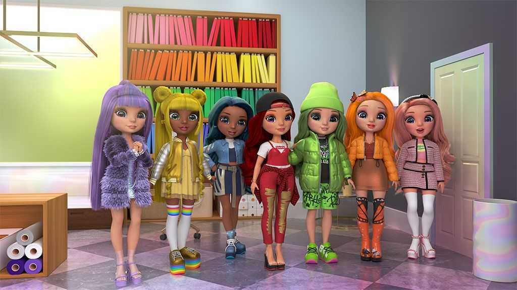 Rainbow High: in arrivo su Netflix la serie animata