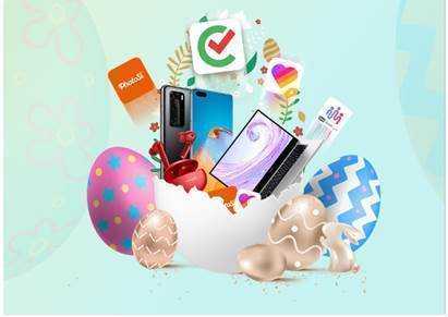 Huawei AppGallery: nuove app e tante sorprese per Pasqua
