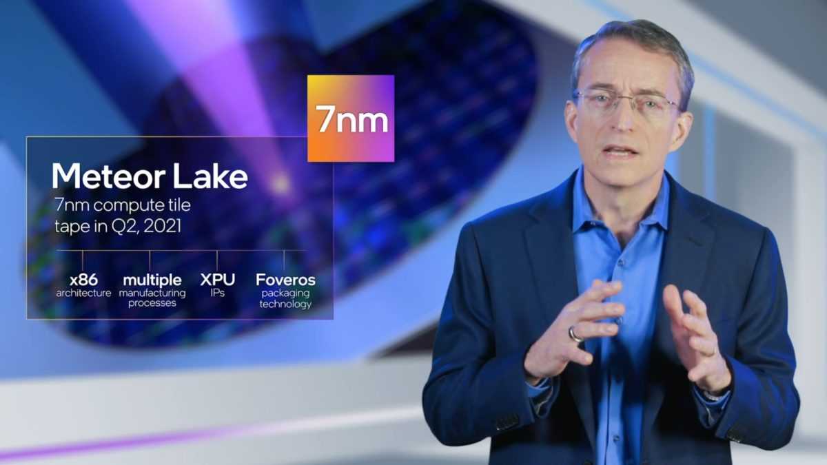Intel Meteor Lake: Tape-in per le CPU a 7 nm