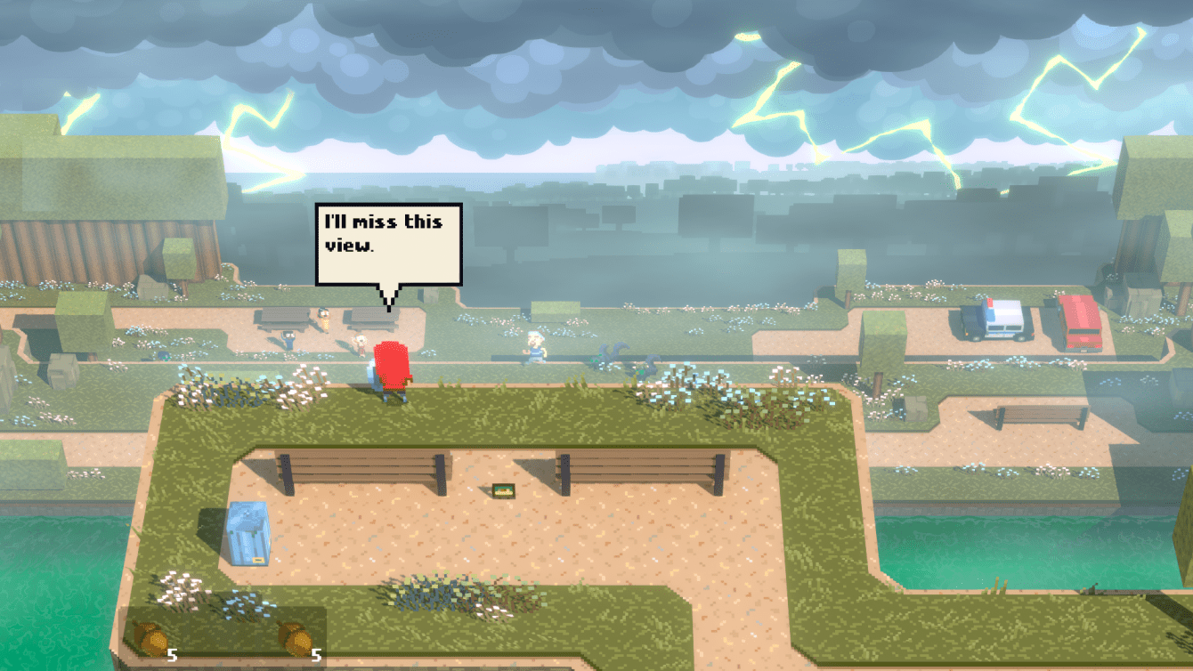 Mayhem in Single Valley review: a hectic journey into a world of pixels
