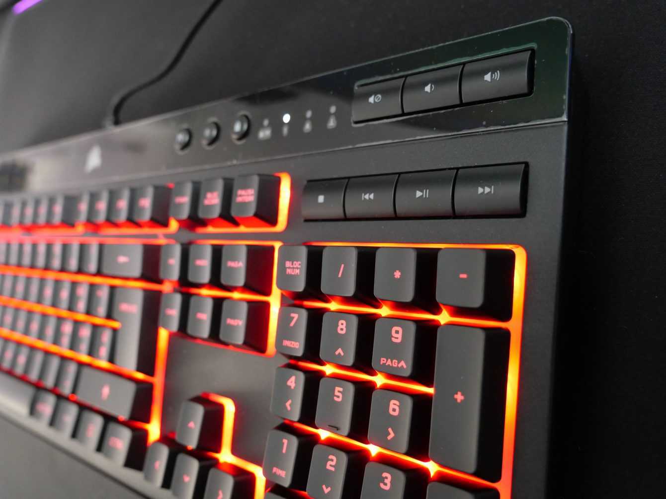 Corsair K55 RGB PRO XT review: playing in silence