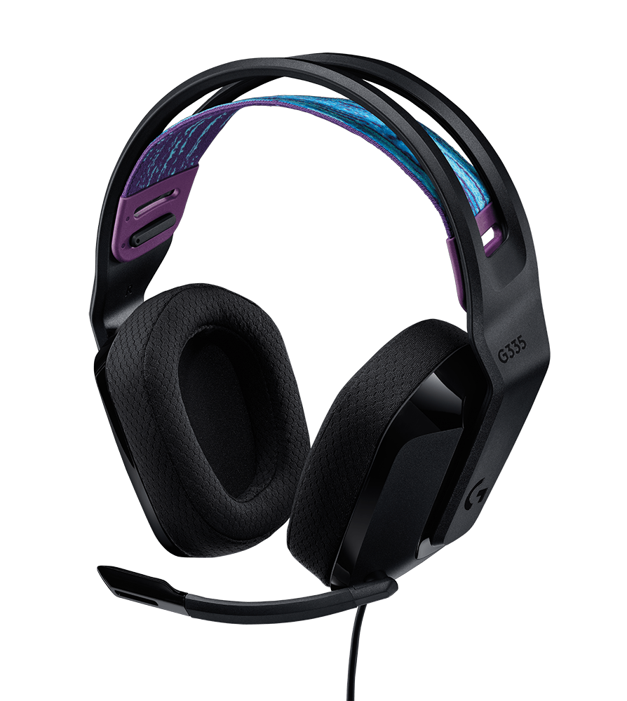 Logitech G335: very light and comfortable gaming headphones