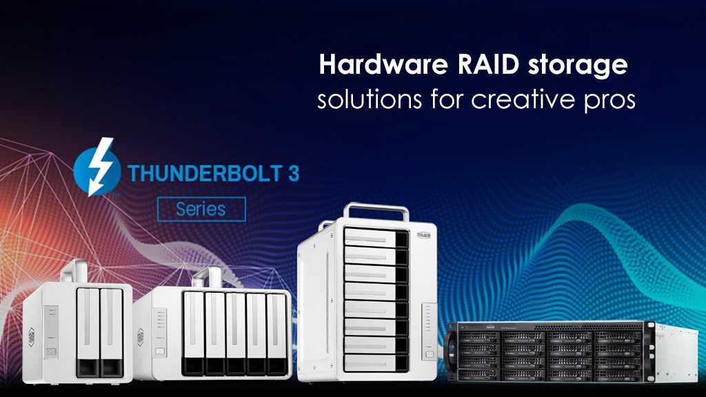 TerraMaster: ecco i nuovi sistemi RAID con Thunderbolt 3