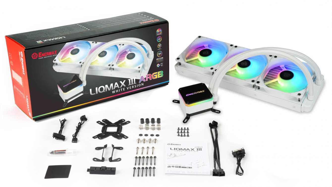 Enermax LIQMAX III ARGB 240: ora anche in versione White