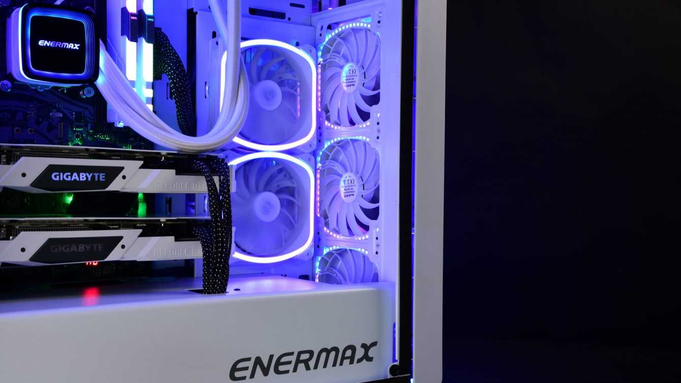 ENERMAX SquA RGB White: the pack of 3 fans arrives