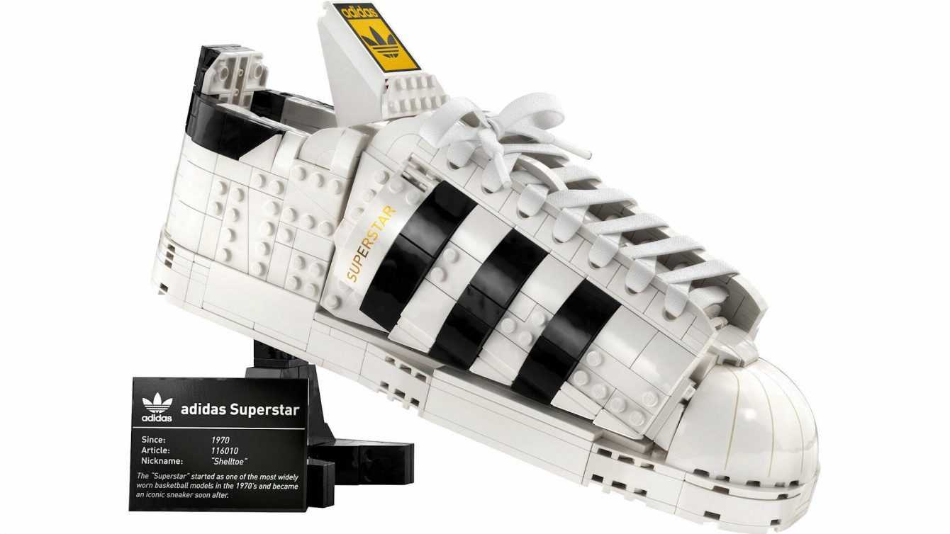 The LEGO Adidas Superstar set star of 3 events!