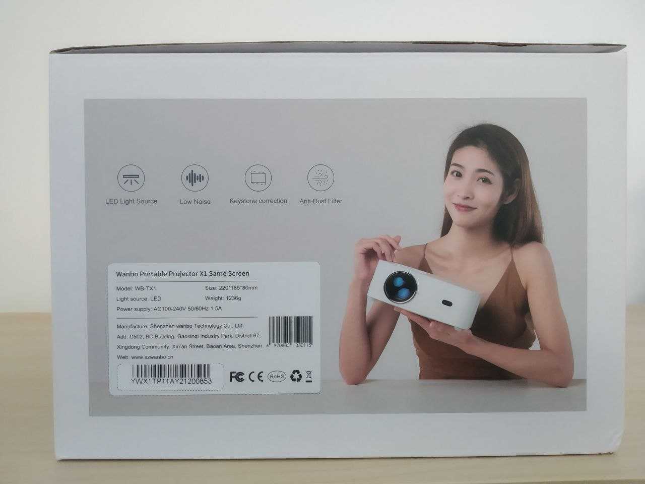 Xiaomi Wanbo X1 review: cheap but effective projector