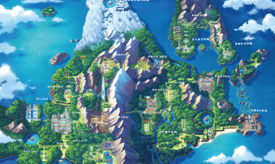 Pokémon: a quali luoghi del mondo reale si ispirano le regioni?
