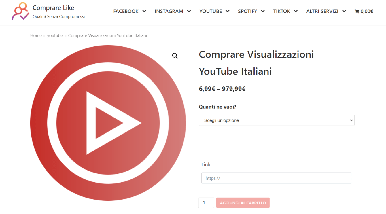 Migliori siti per comprare visualizzazioni YouTube italiane | Febbraio 2023