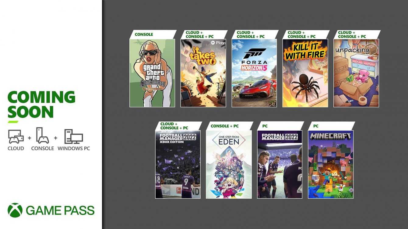 Xbox Game Pass: November games announced!