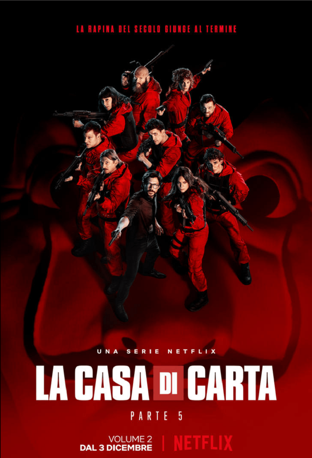 La Casa di Carta 5 volume 2: Netflix unveils the new poster