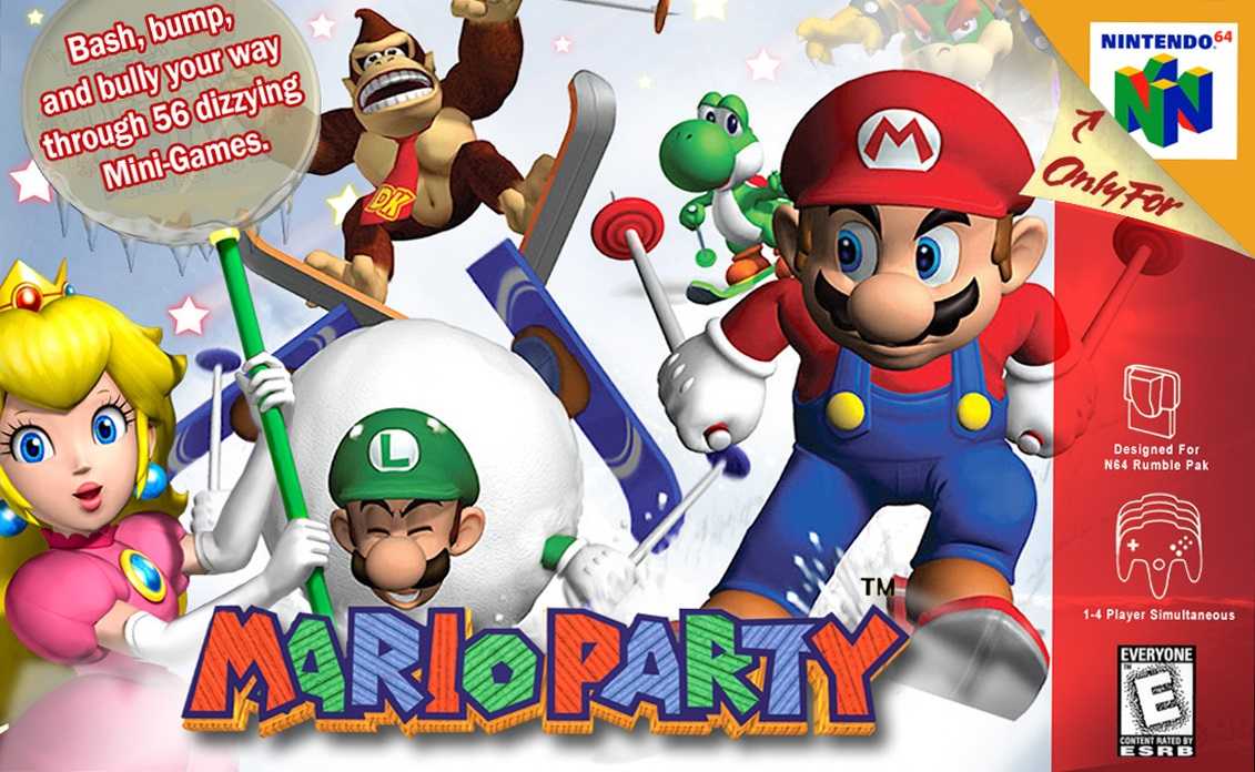 Retrogaming: è festa con Mario Party!