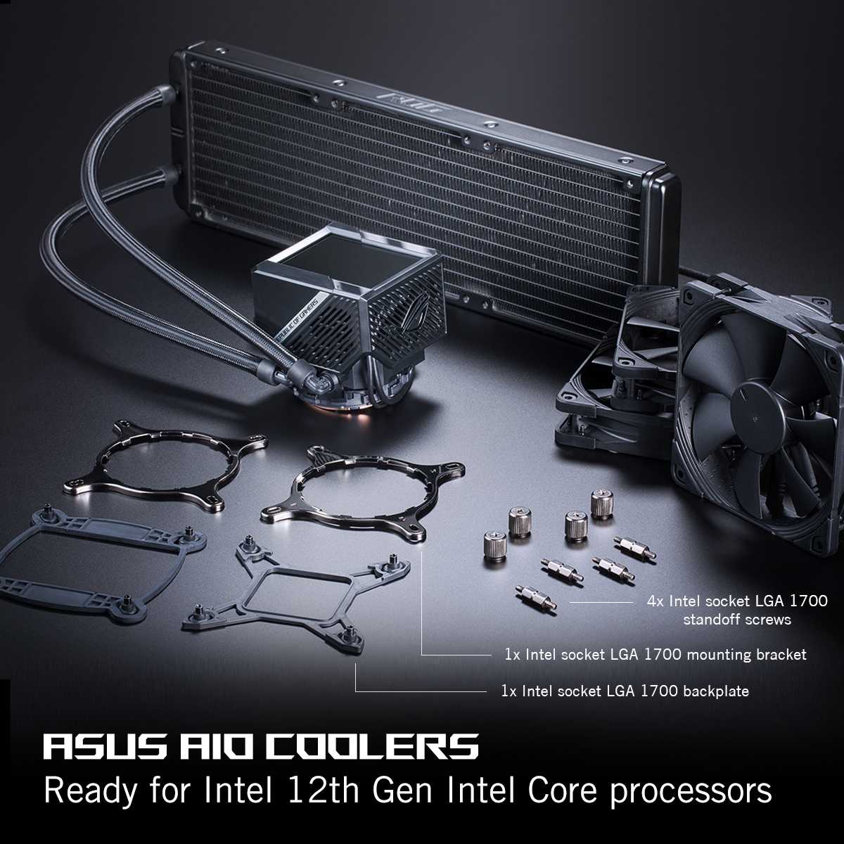 ASUS AIO: tutti i cooler saranno venduti con supporto a Intel Core 12