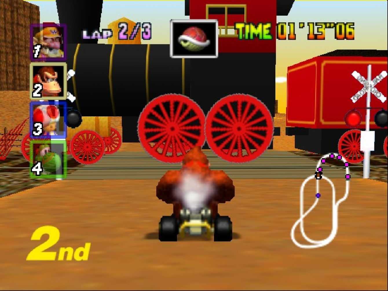 Retrogaming: 3D racing on Mario Kart 64