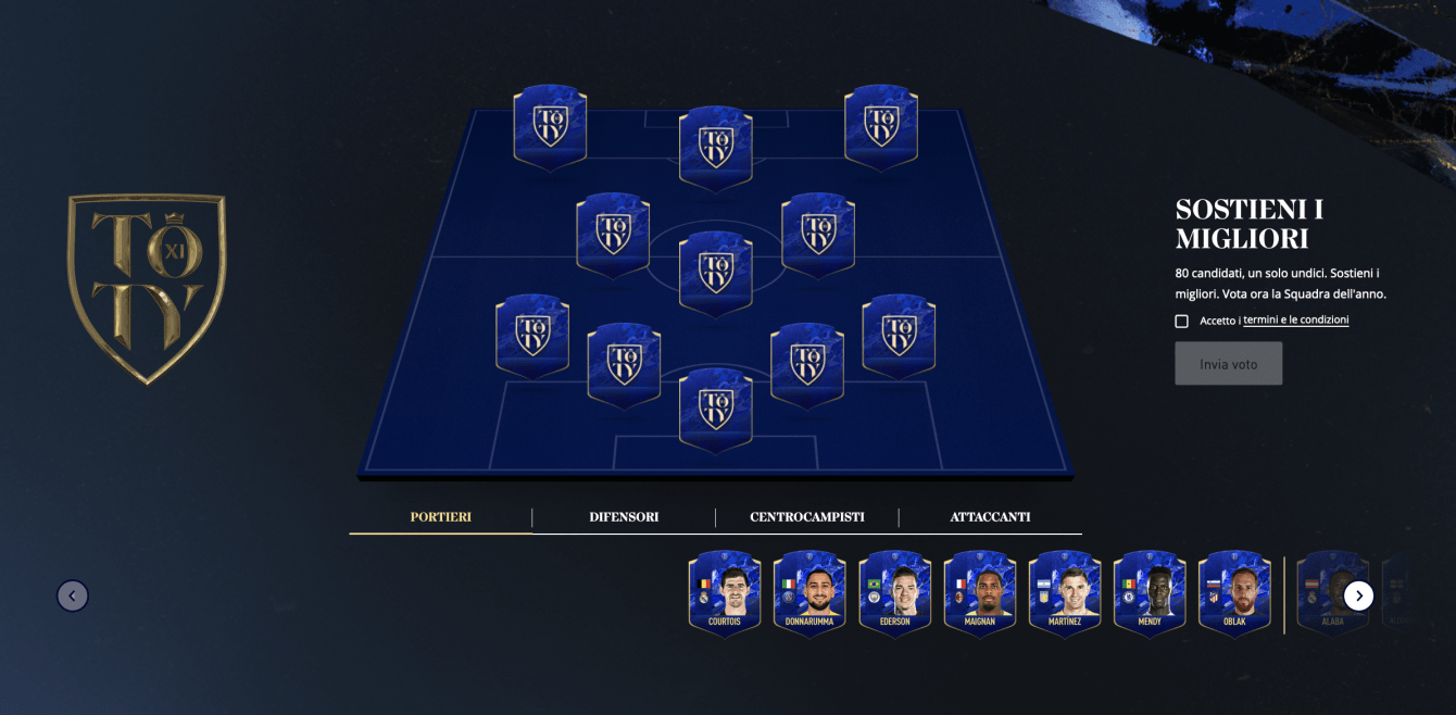 FIFA 22 TOTY: how to vote for the Team of the Year