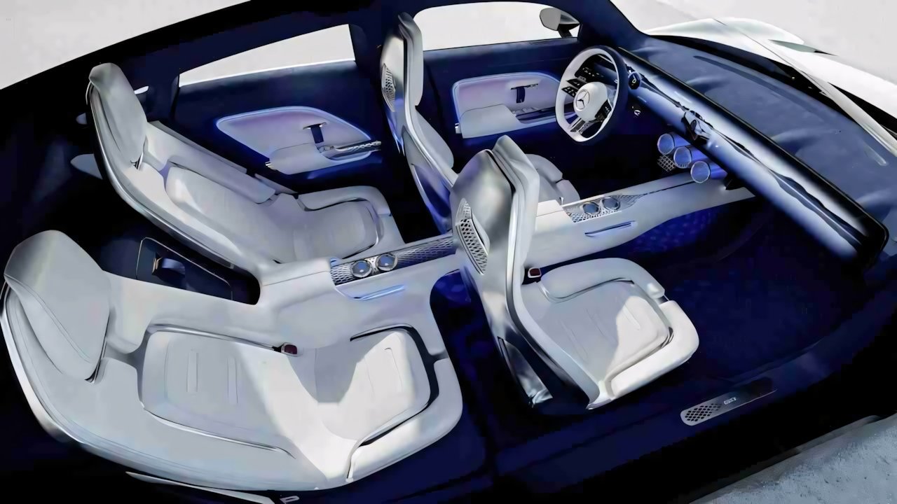Mercedes stupisce con la nuova Vision EQXX elettrica