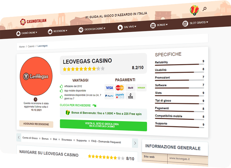 Casinoitalian.online: la miglior guida per i giocatori di casinò italiani