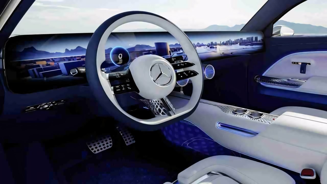 Mercedes stupisce con la nuova Vision EQXX elettrica