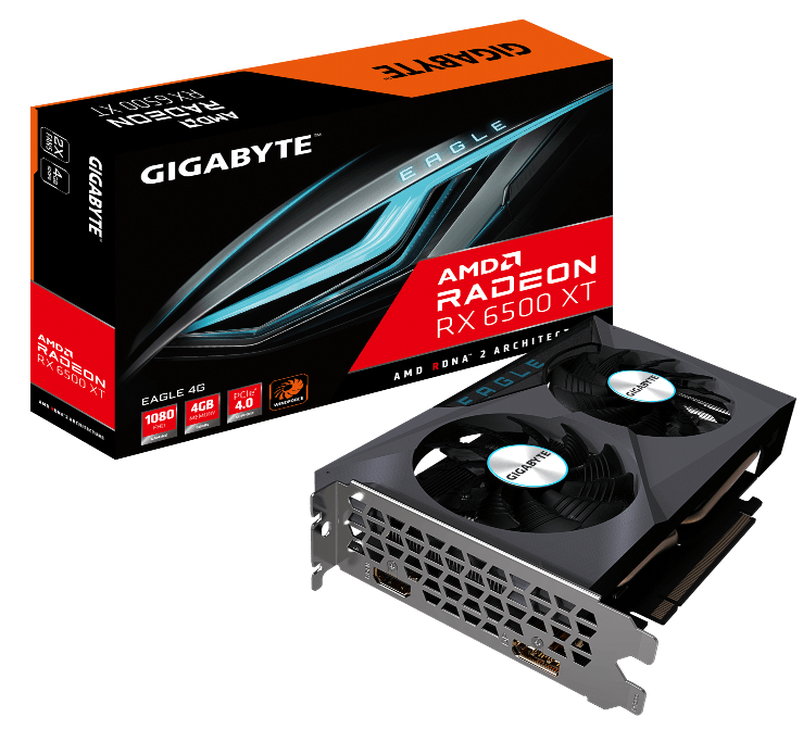 GIGABYTE lancia le schede video AMD Radeon RX 6500 XT