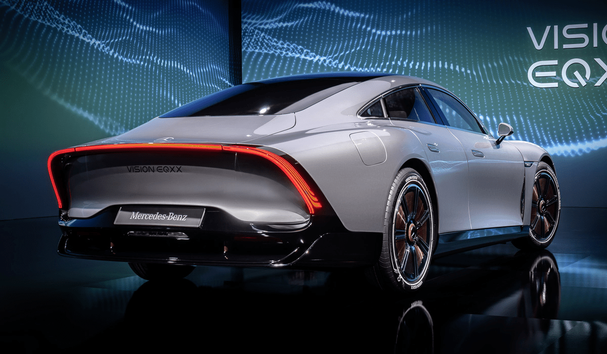 Mercedes stupisce con la nuova Vision EQXX elettrica
