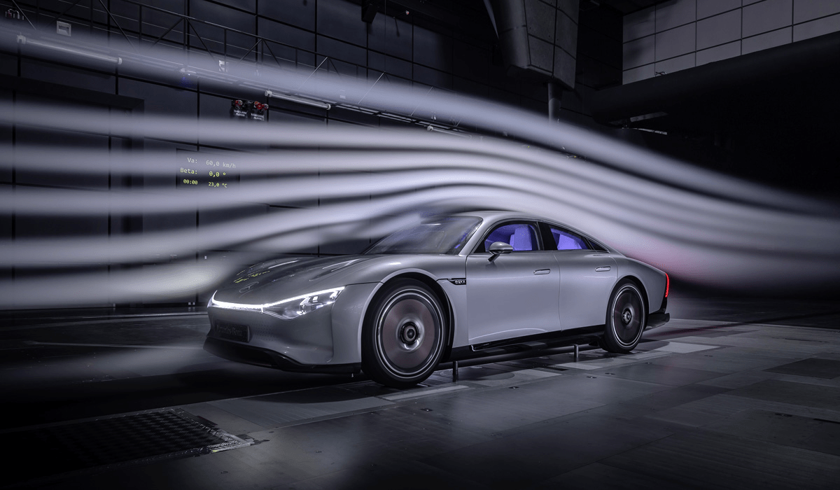 Mercedes stupisce con la nuova Vision EQXX elettrica