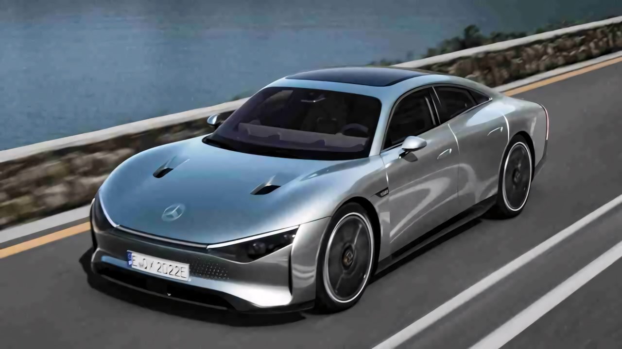 Mercedes stupisce con la nuova Vision EQXX elettrica