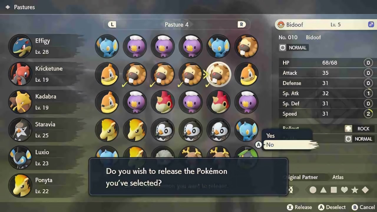 Leggende Pokémon Arceus: come liberare più Pokémon