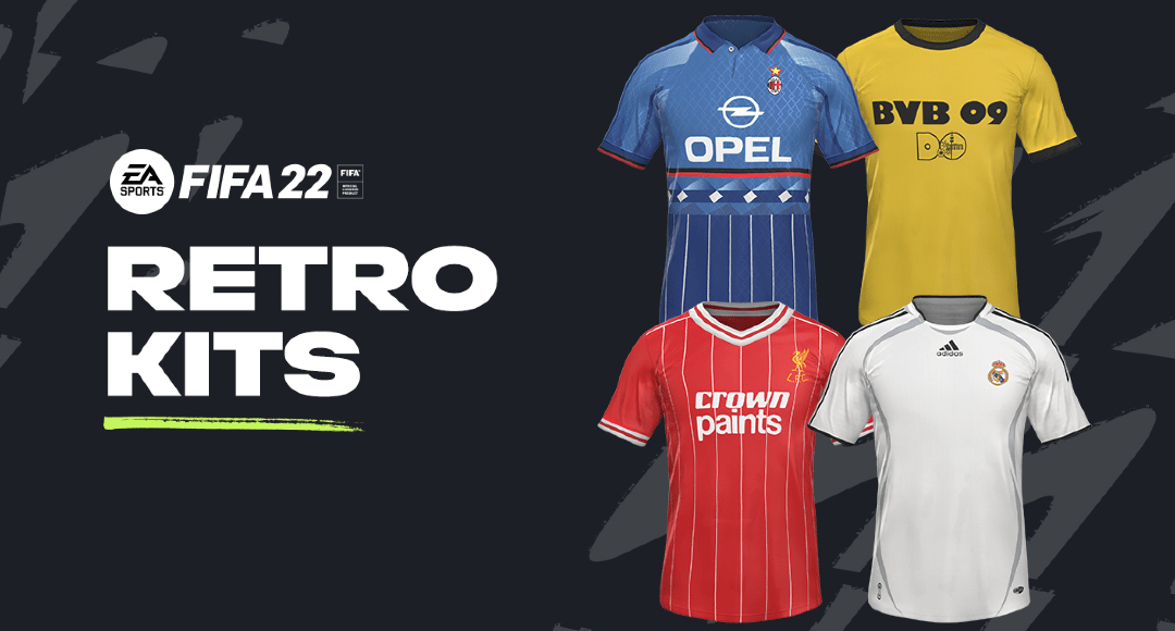 FIFA 22: presentati i nuovi Kit Retro