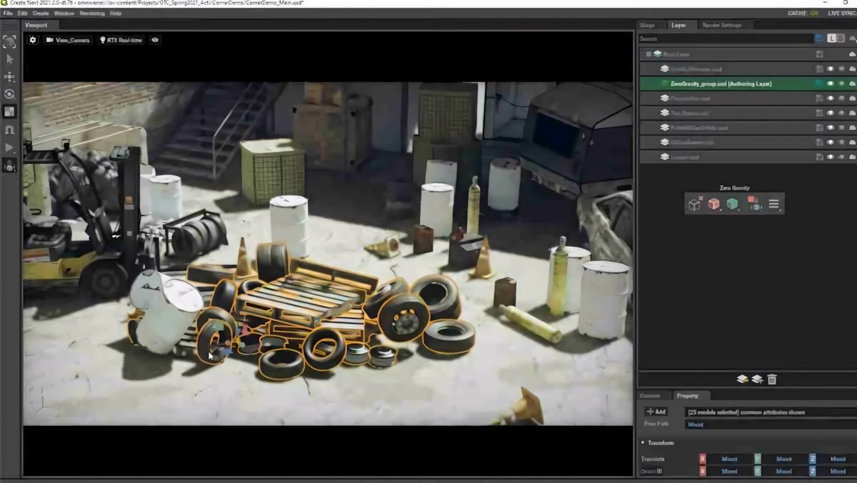 NVIDIA Ominiverse per sviluppatori: creare giochi in un ambiente collaborativo