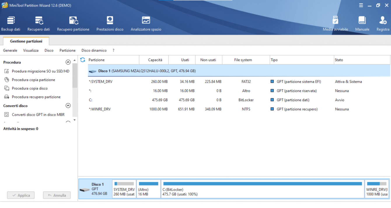 Recensione MiniTool Partition Wizard: tutto per gestire il tuo disco fisso