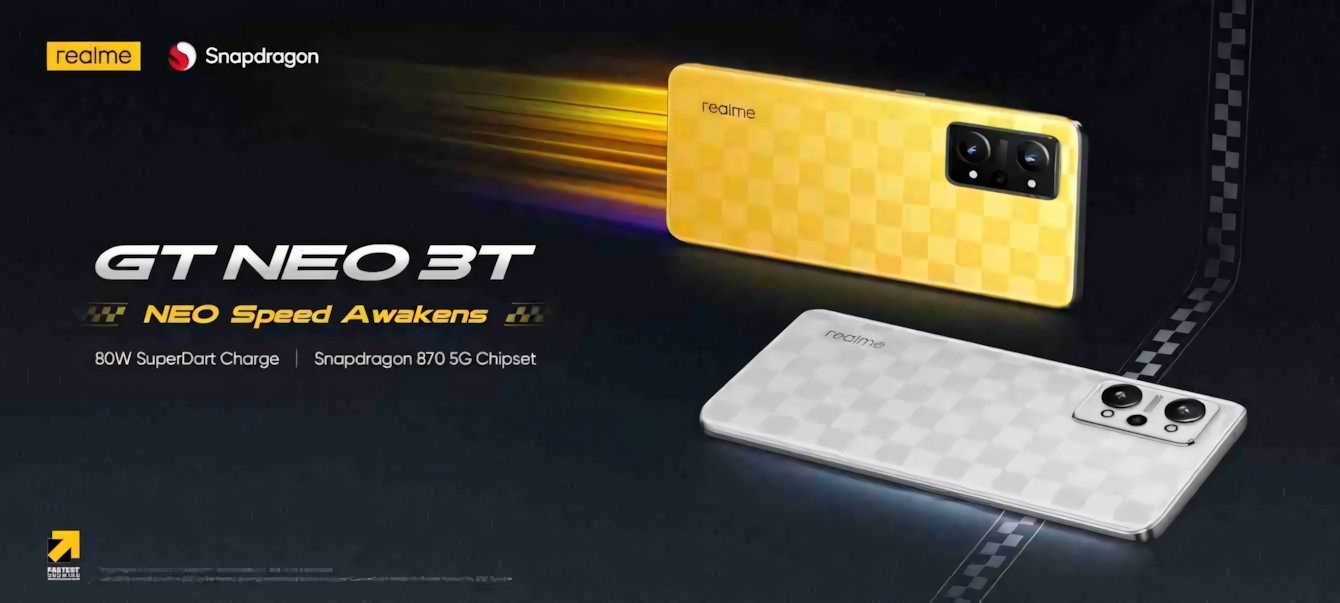 Realme GT Neo 3: 50% di ricarica in 5 minuti