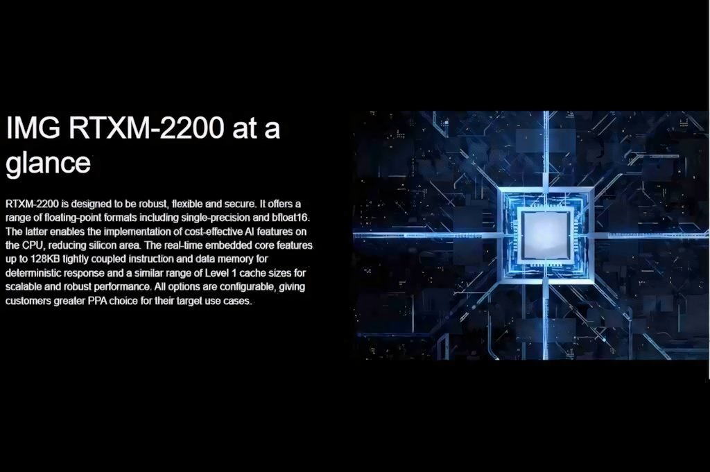 IMG RTXM-2200: Imagination lancia la sua prima CPU RISC-V embedded