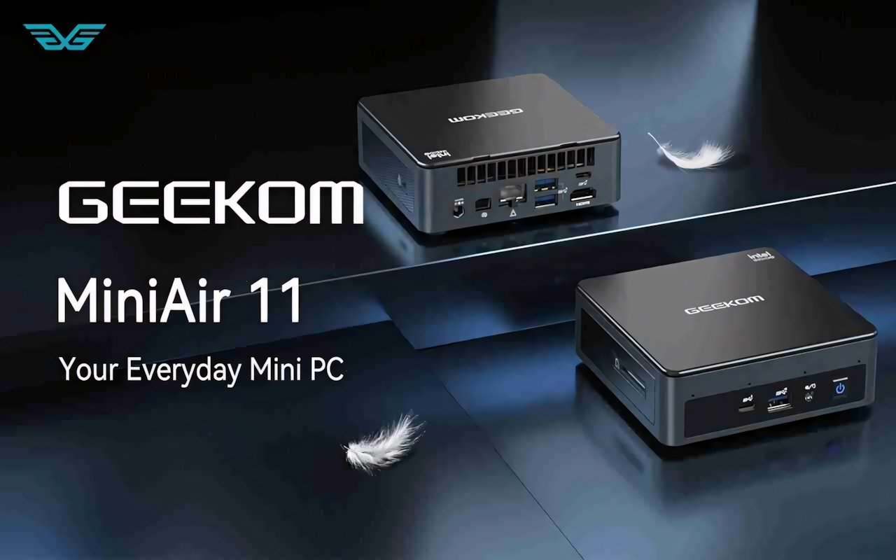 GEEKOM lancia MiniAir 11: il mini PC per tutti i giorni