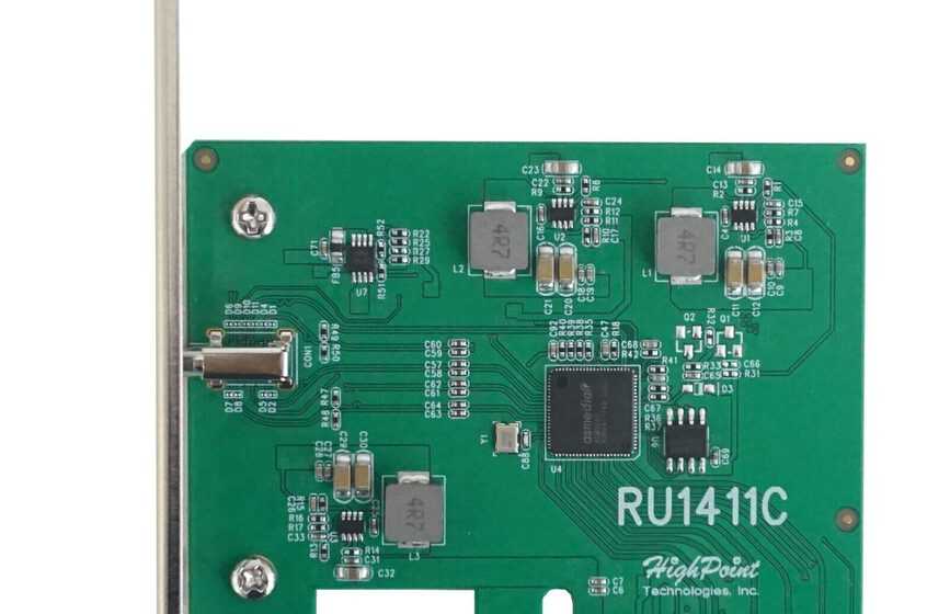 Nuove schede RocketU serie 1400 USB 3.2 da 20 Gbps