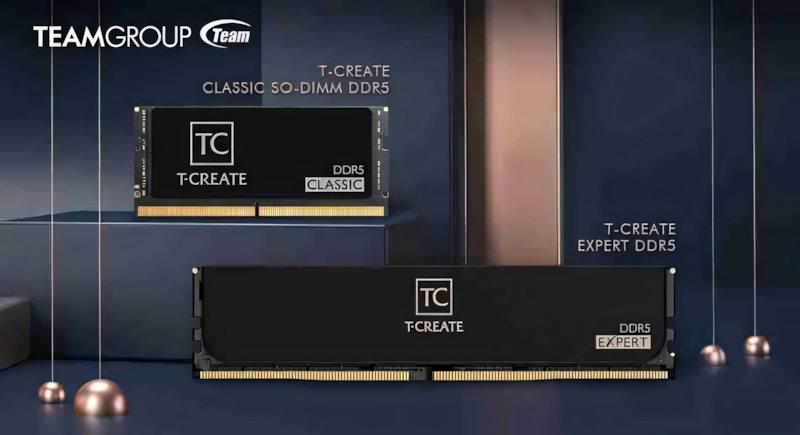 Team Group annuncia le nuove memorie DDR5