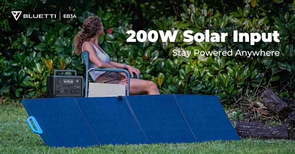 BLUETTI presenta ufficialmente il nuovo generatore solare EB3A