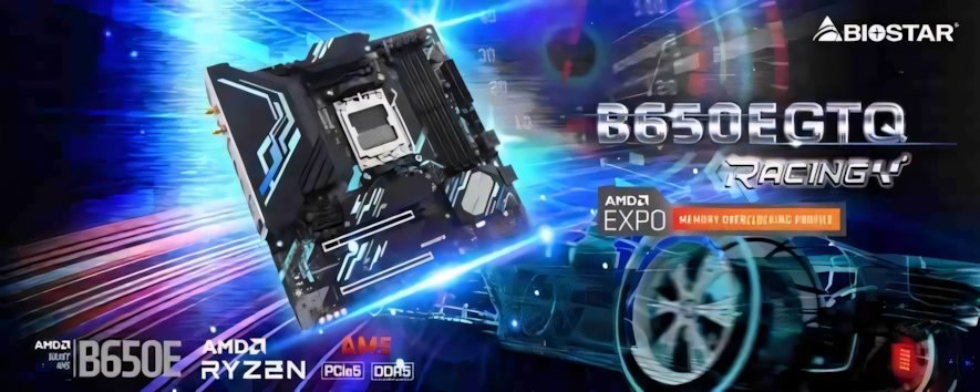 BIOSTAR: annunciata la nuova scheda madre B650EGTQ
