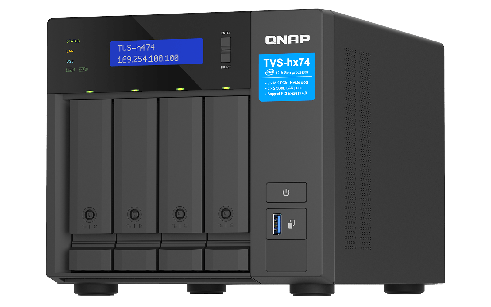 QNAP: presentata la nuova serie NAS ZFS TVS-hx74