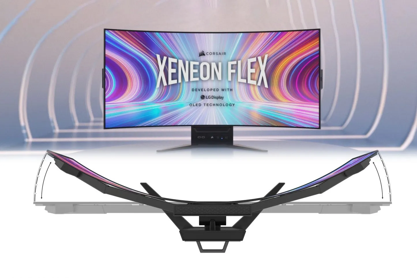 CORSAIR: ecco il nuovo monitor OLED gaming XENEON FLEX 45