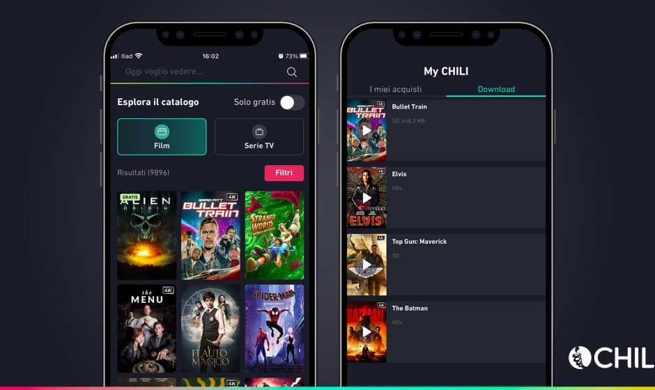CHILI: nuova App iOS e novità per le smart TV