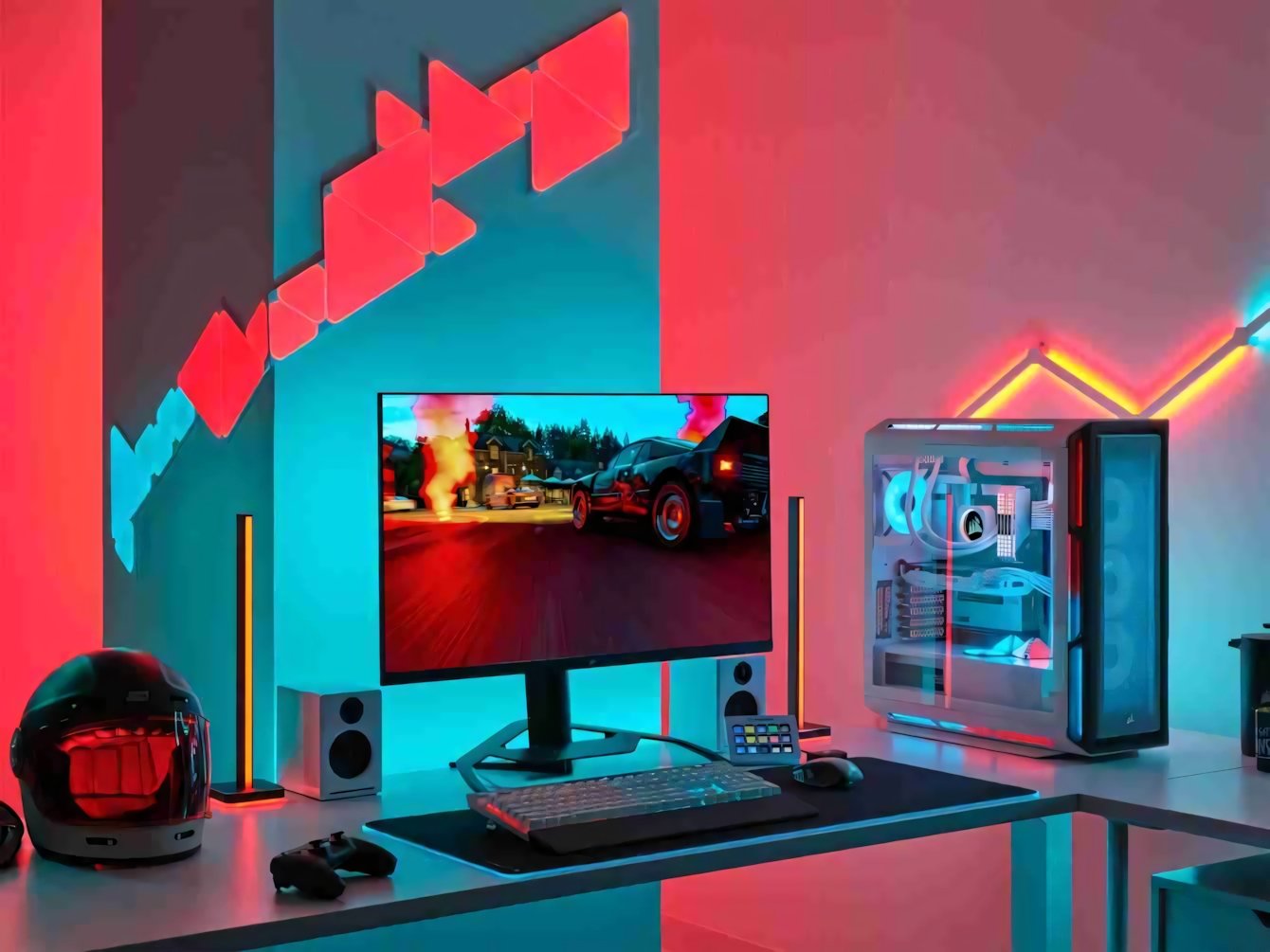 CORSAIR presenta iCUE Murals Lighting: software per RGB unici
