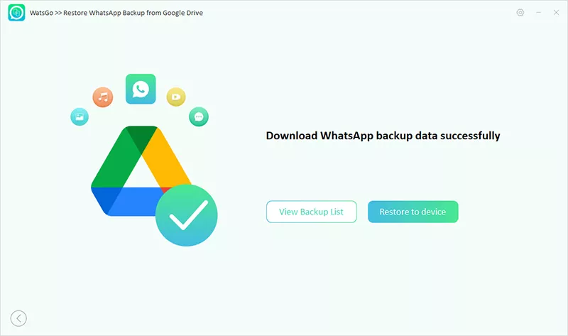 Come ripristinare backup WhatsApp da Google Drive ad iPhone