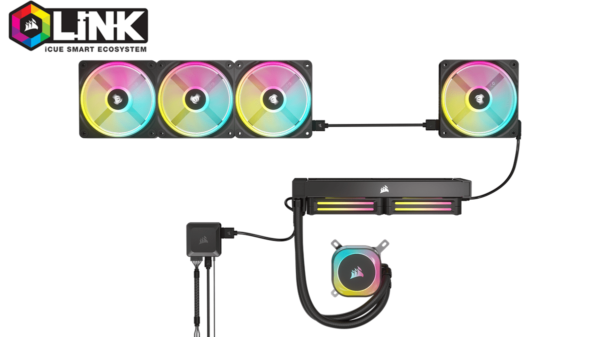 CORSAIR presenta l'ecosistema iCUE LINK di componenti smart