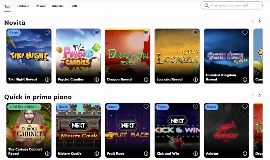 Quick Games: tutto quello che c'è da sapere