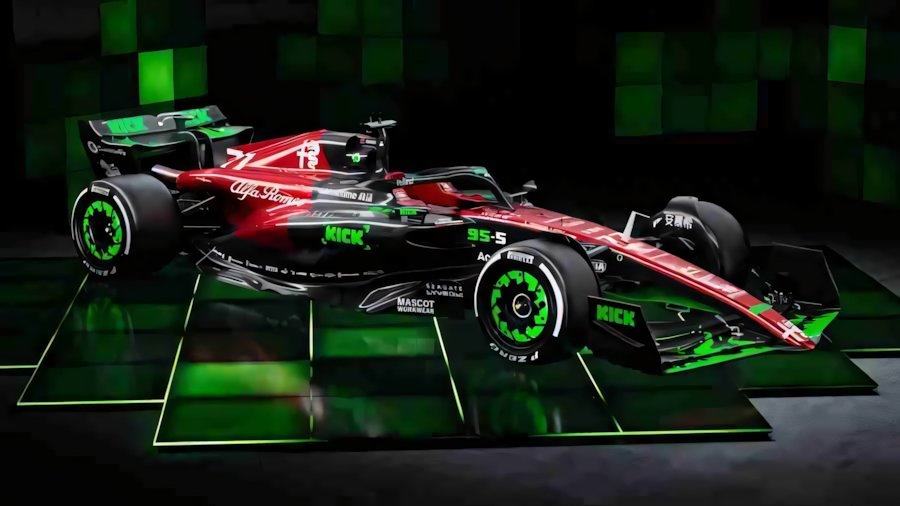 Alfa Romeo F1 Team KICK svela la sua livrea per il GP del Belgio