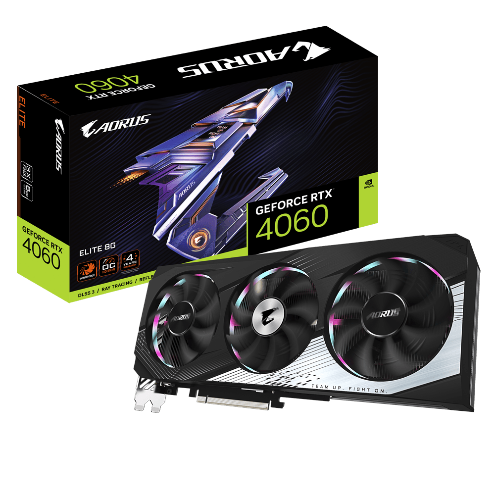 GIGABYTE lancia le Schede Grafiche della serie GeForce RTX 4060