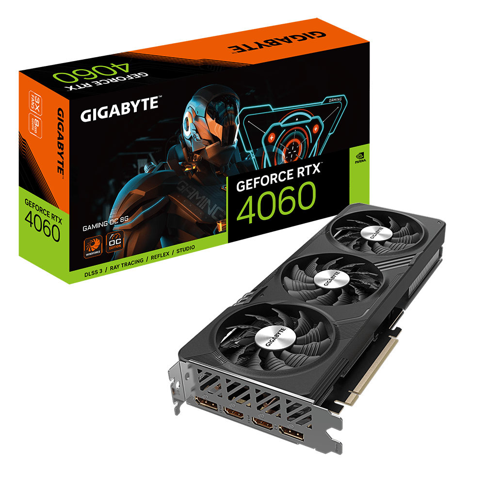 GIGABYTE lancia le Schede Grafiche della serie GeForce RTX 4060