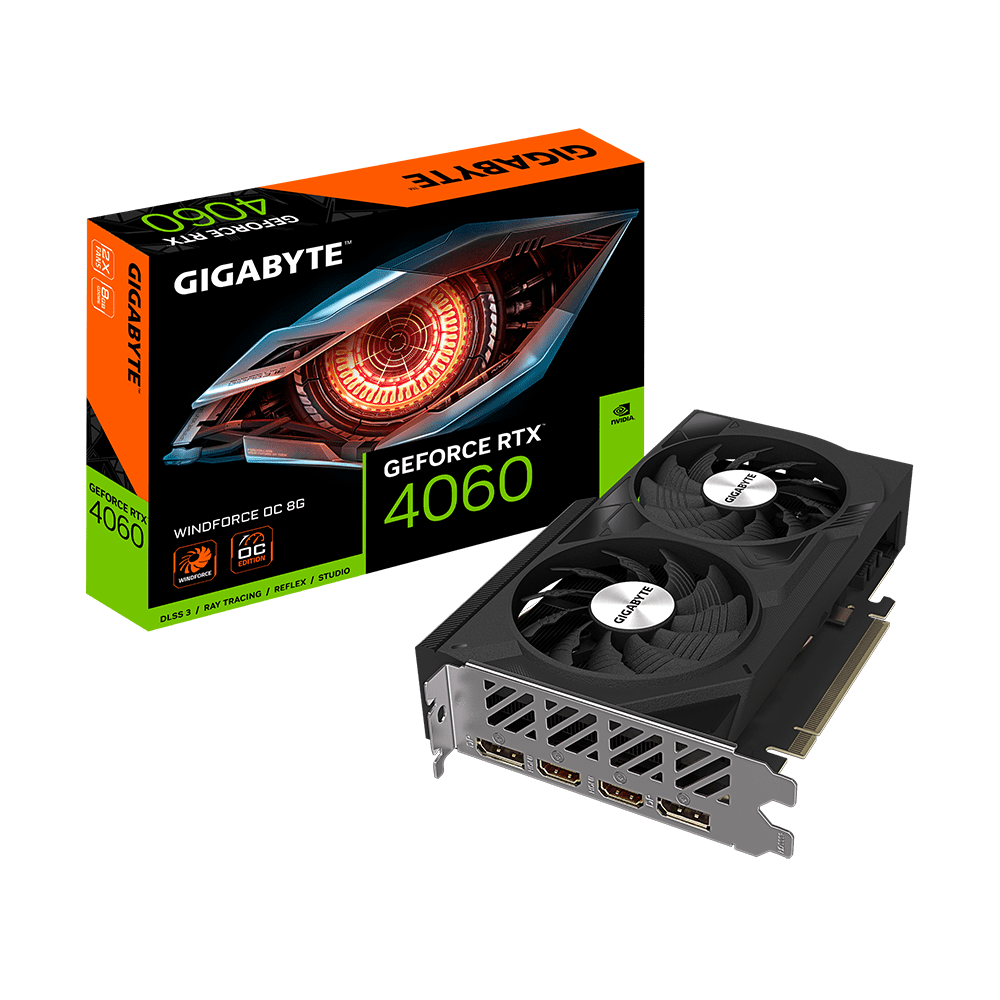 GIGABYTE lancia le Schede Grafiche della serie GeForce RTX 4060
